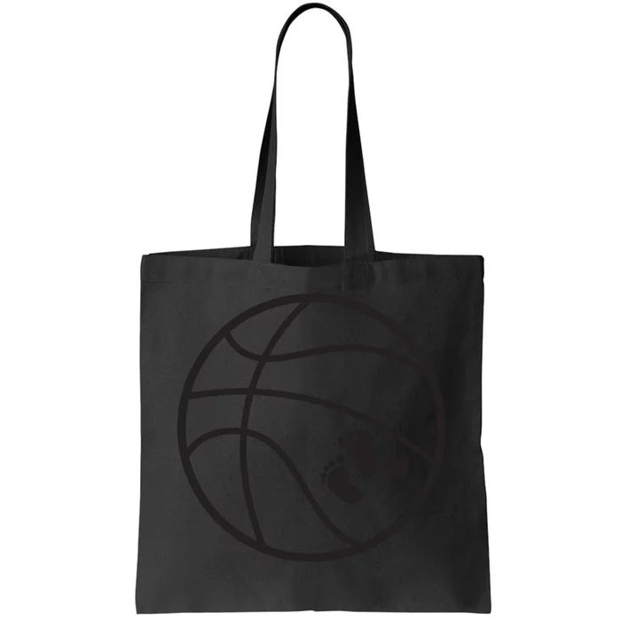 Pregnant Basketball Pregnancy Belly Costume For Halloween Tote Bag