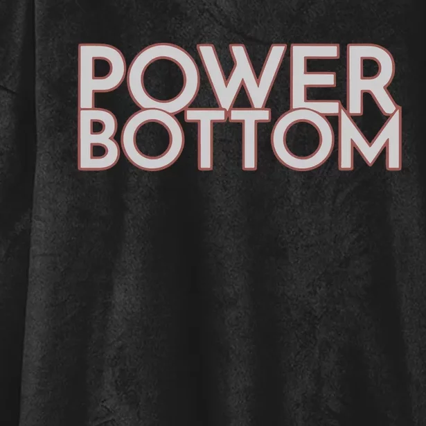 Power Bottom Hooded Wearable Blanket