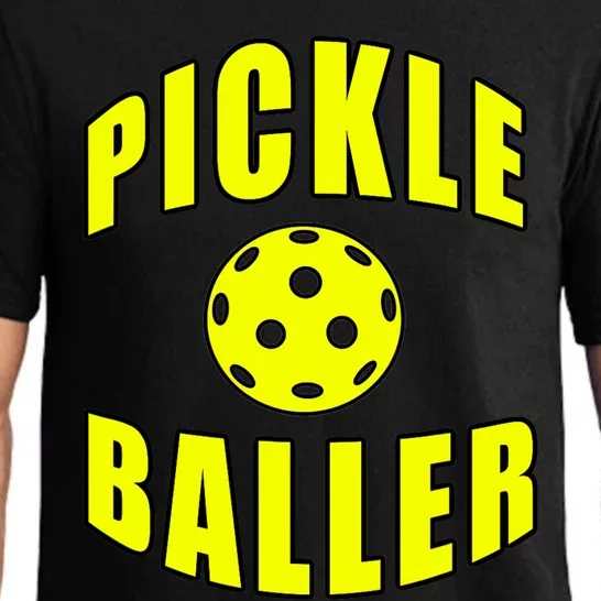 Pickle Baller Pickleball Player Design Pajama Set