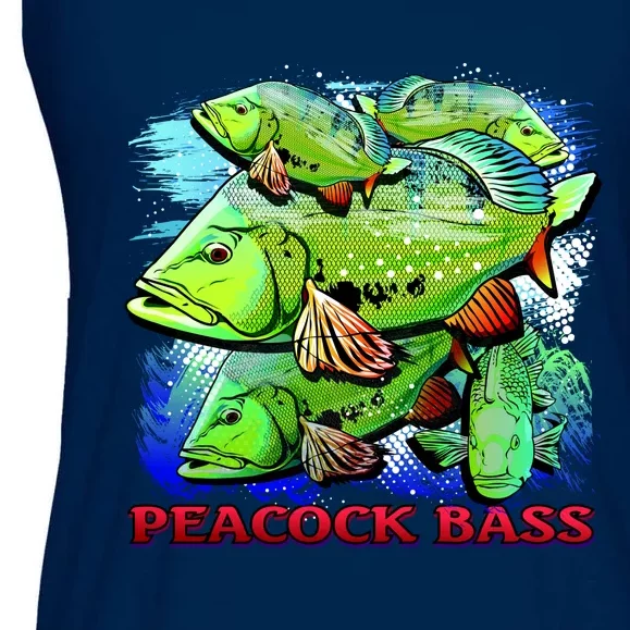 Peacock Bass Ladies Essential Flowy Tank