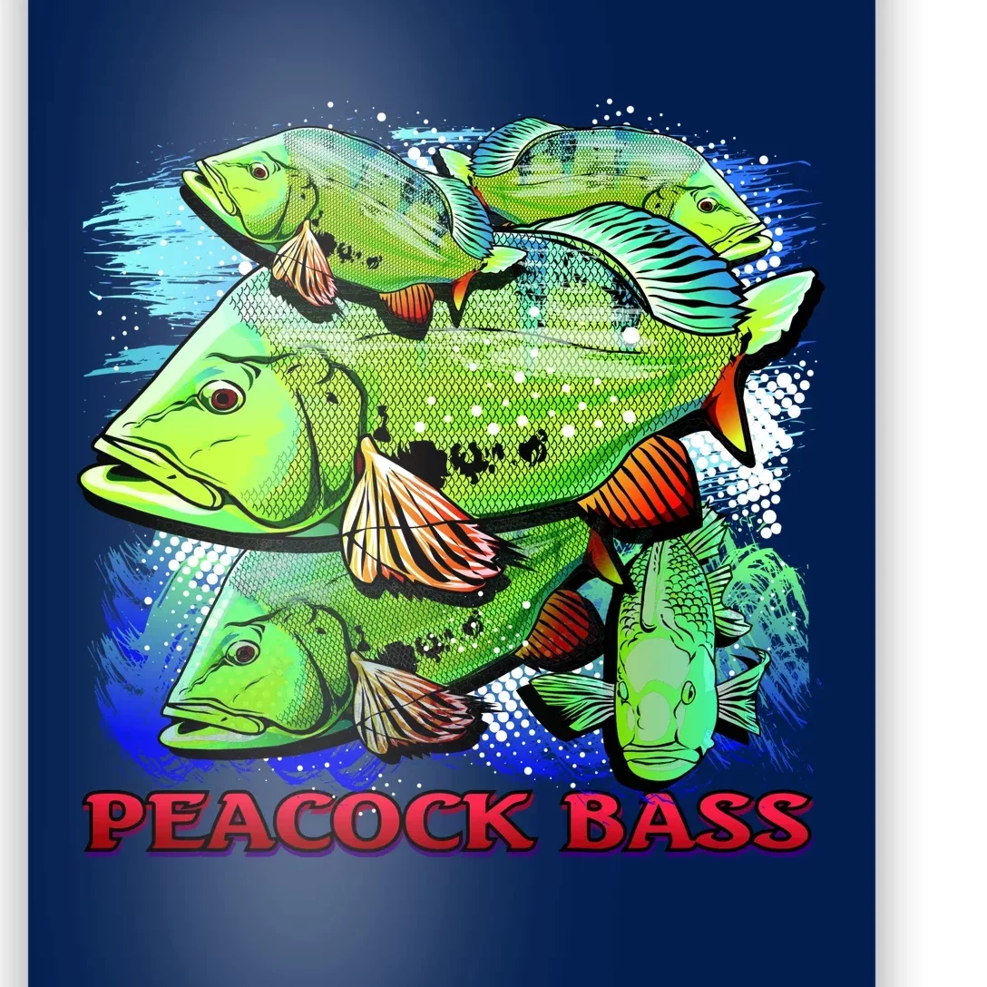 Peacock Bass Poster