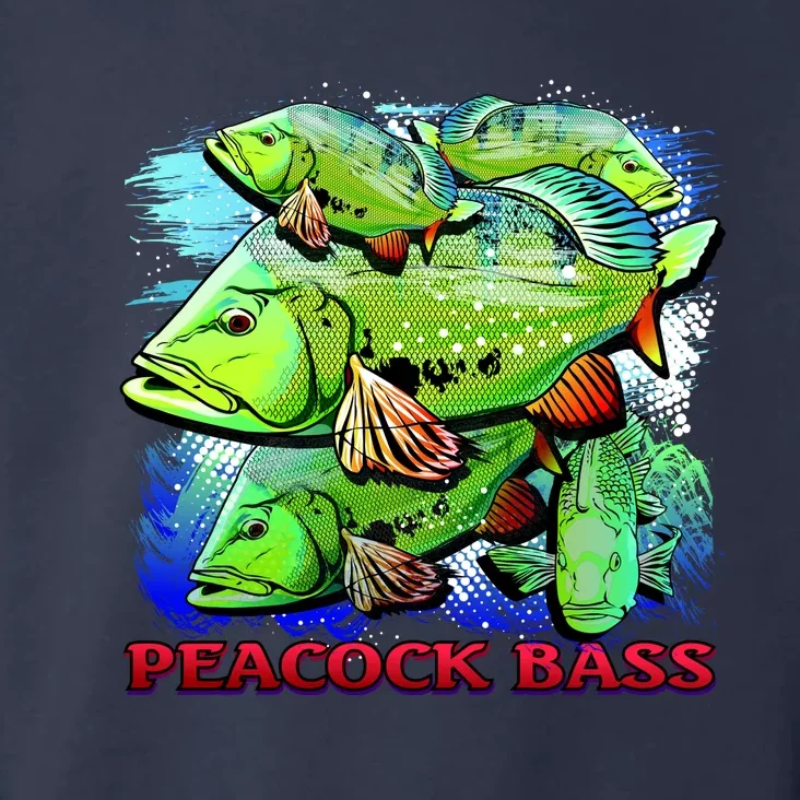 Peacock Bass Toddler Hoodie