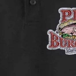 Pig Burgers Dry Zone Grid Performance Polo