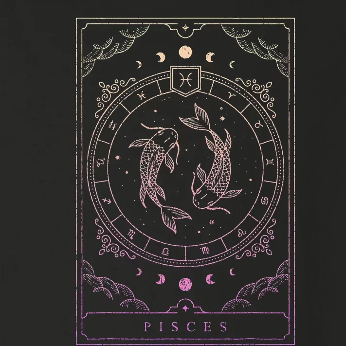 Pisces Birthday Present Wo Zodiac Sign Pisces Toddler Long Sleeve Shirt