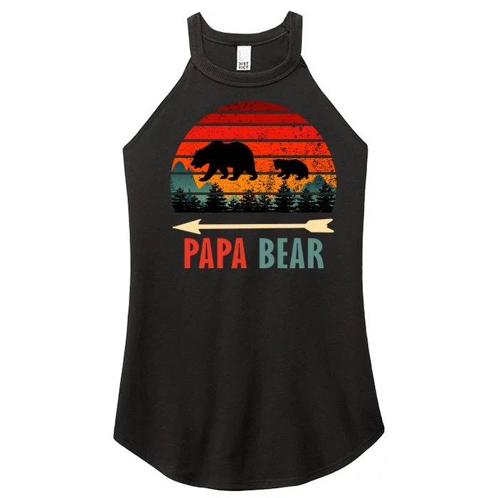 Papa Bear Women’s Perfect Tri Rocker Tank