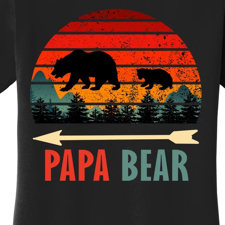 Papa Bear Women's T-Shirt