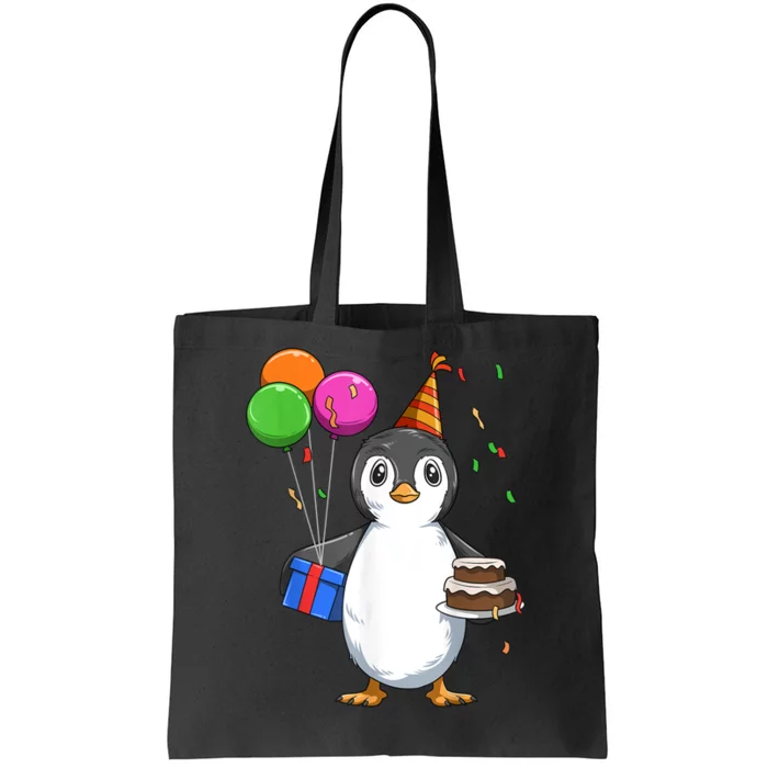 Penguin Birthday Penguin Birthday Party Penguin Theme Tote Bag