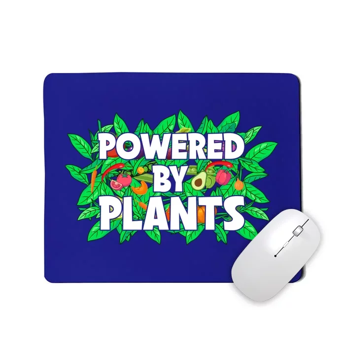 Powered By Plants Cute Gift Mousepad