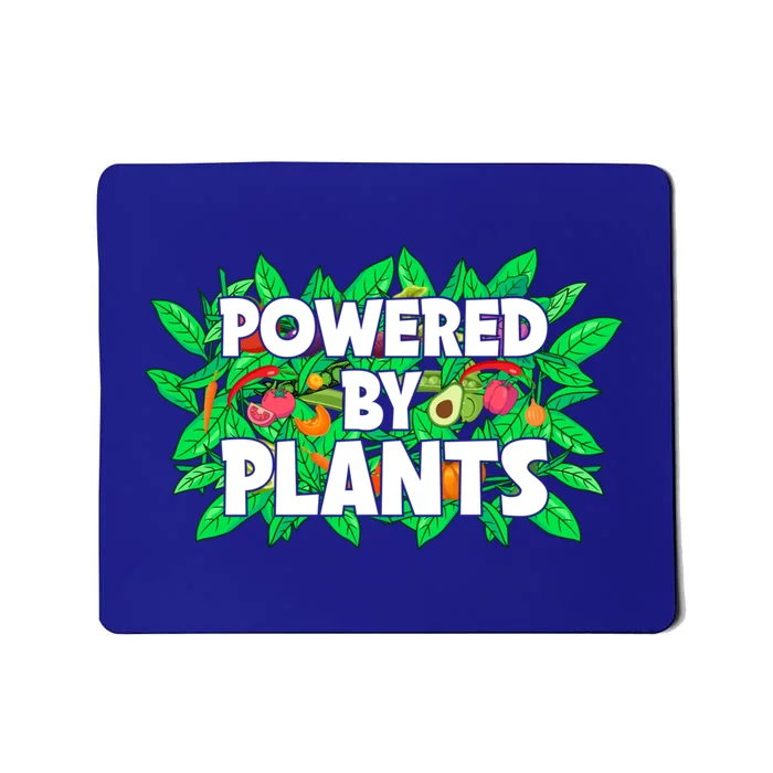 Powered By Plants Cute Gift Mousepad