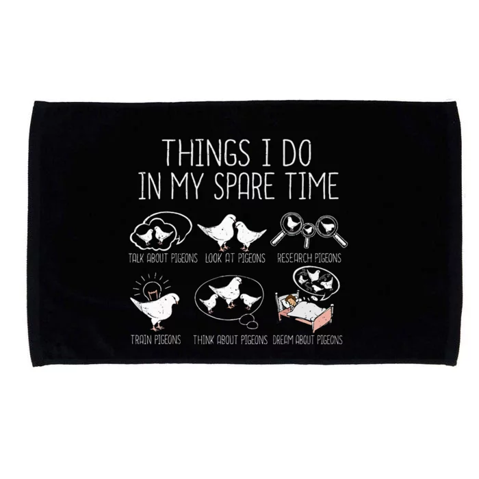 Pigeon Breeding Pigeon Racing Lover King Pigeon Microfiber Hand Towel