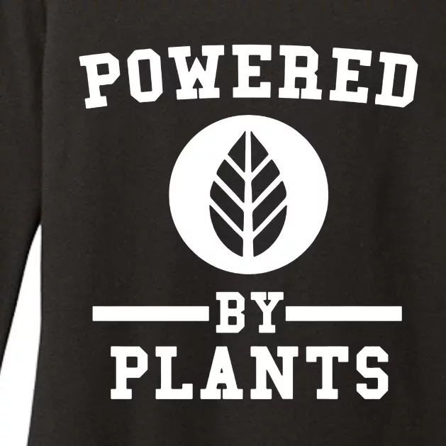 Powered By Plants Womens CVC Long Sleeve Shirt