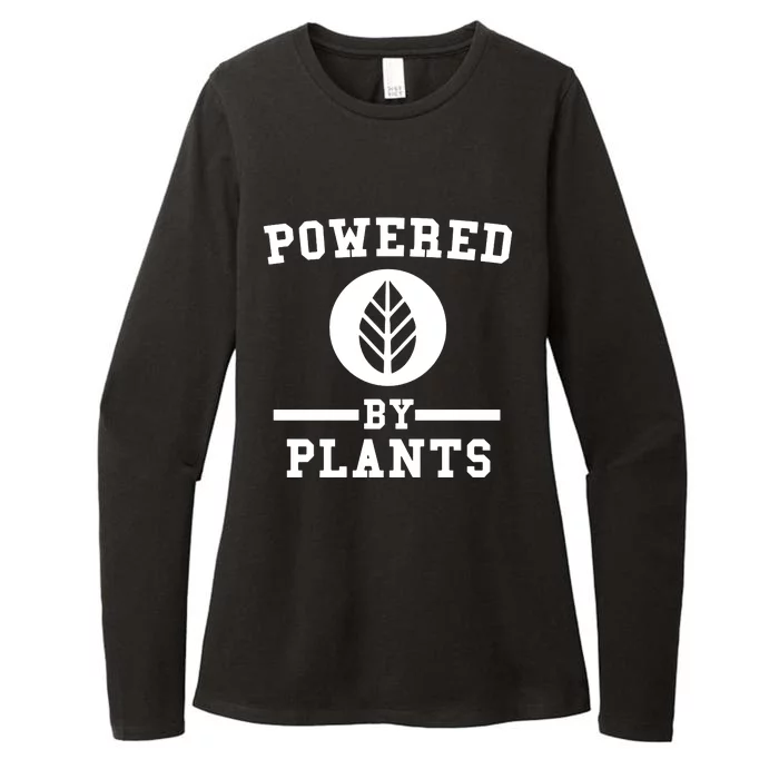 Powered By Plants Womens CVC Long Sleeve Shirt