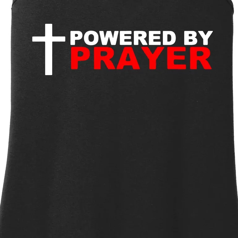 Powered By Prayer Ladies Essential Tank