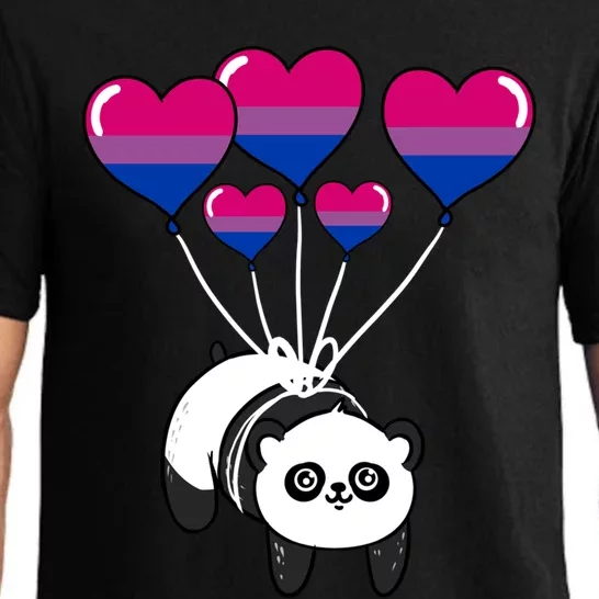 Panda Bisexual Pride Gift Pajama Set