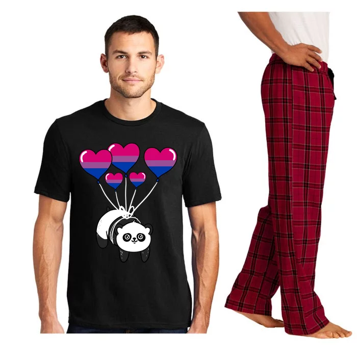 Panda Bisexual Pride Gift Pajama Set