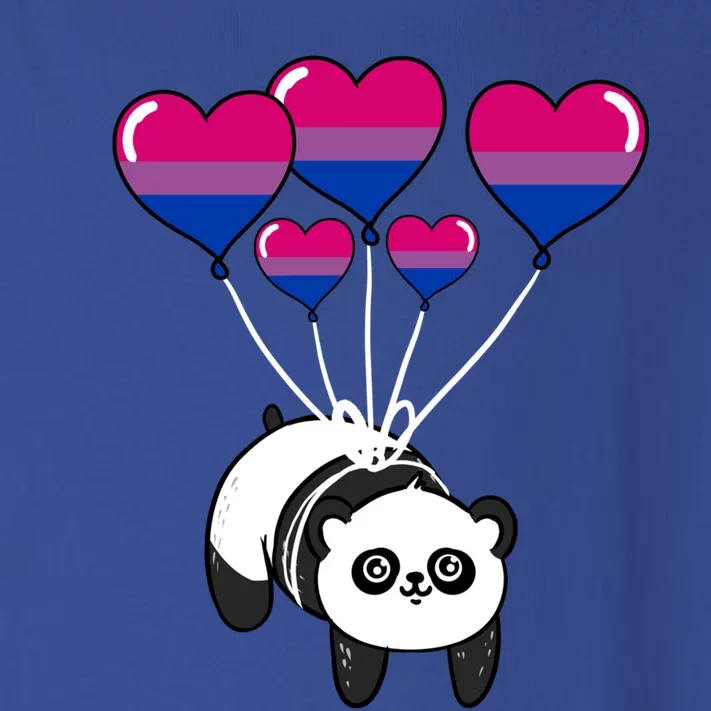 Panda Bisexual Pride Gift Toddler Long Sleeve Shirt