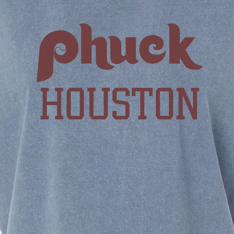 Philadelphia Baseball Phuck Houston Garment-Dyed Women's Muscle Tee