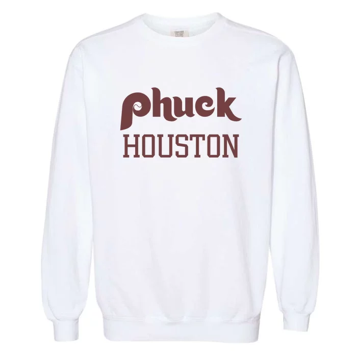 Philadelphia Baseball Phuck Houston Garment-Dyed Sweatshirt