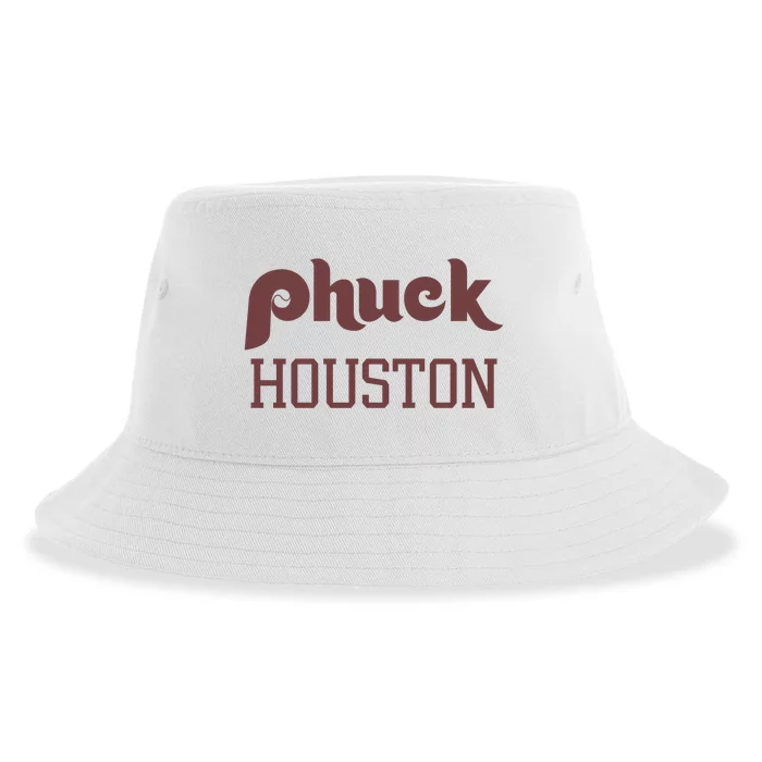 Philadelphia Baseball Phuck Houston Sustainable Bucket Hat