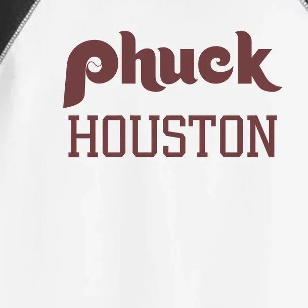 Philadelphia Baseball Phuck Houston Toddler Fine Jersey T-Shirt