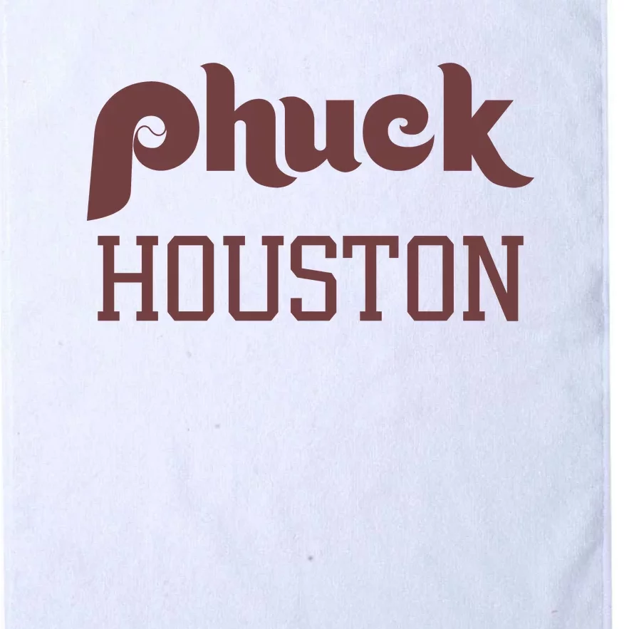 Philadelphia Baseball Phuck Houston Platinum Collection Golf Towel