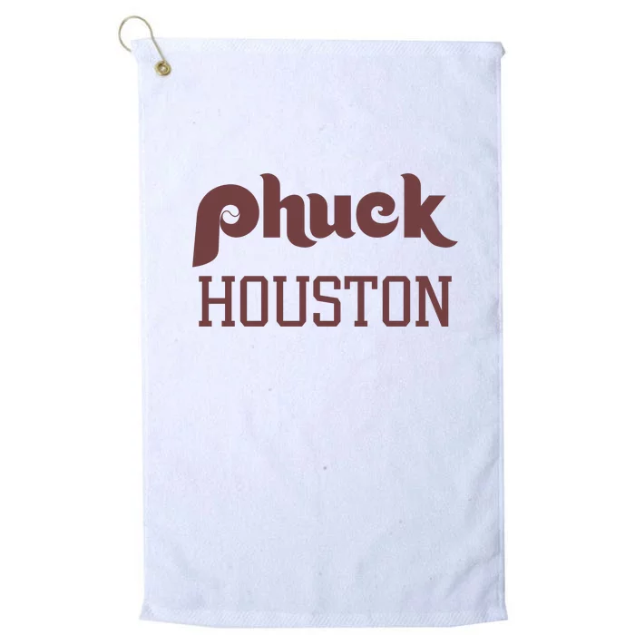 Philadelphia Baseball Phuck Houston Platinum Collection Golf Towel