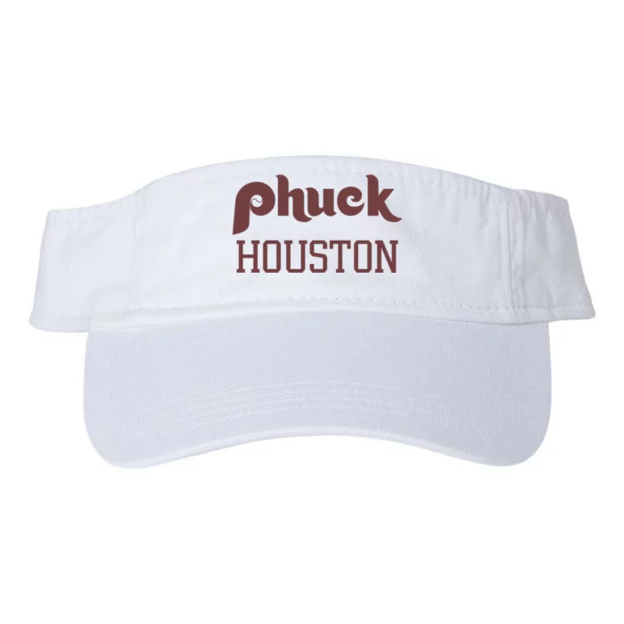 Philadelphia Baseball Phuck Houston Valucap Bio-Washed Visor