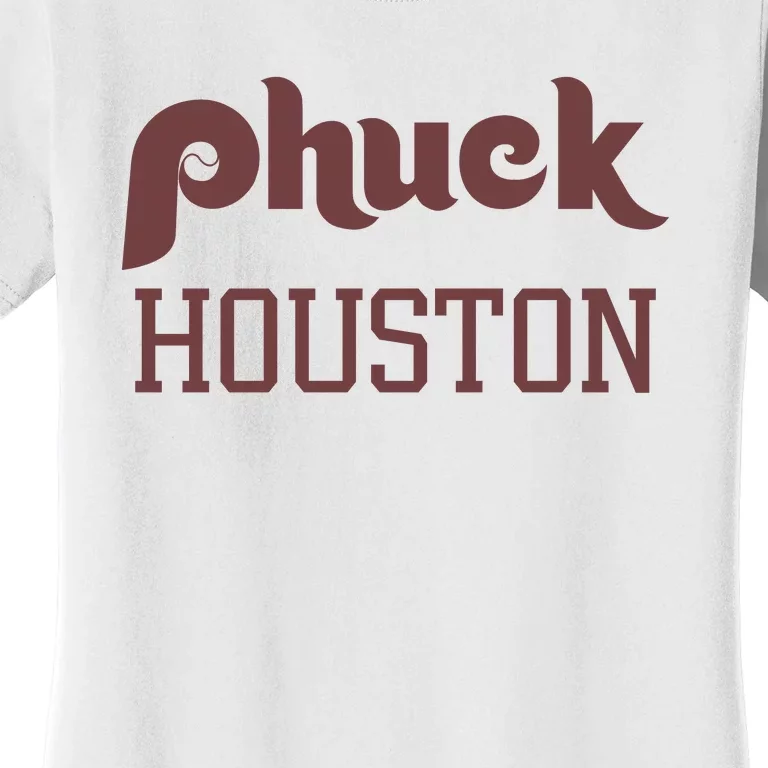 Philadelphia Baseball Phuck Houston Women's T-Shirt