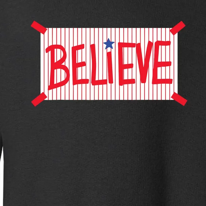 Philadelphia Believe Toddler Sweatshirt