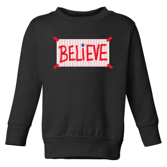 Philadelphia Believe Toddler Sweatshirt