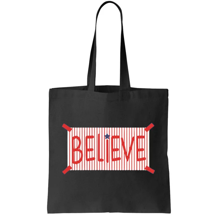 Philadelphia Believe Tote Bag