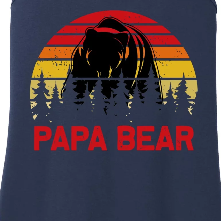 Papa Bear Ladies Essential Tank