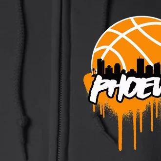 Phx Basketball Full Zip Hoodie