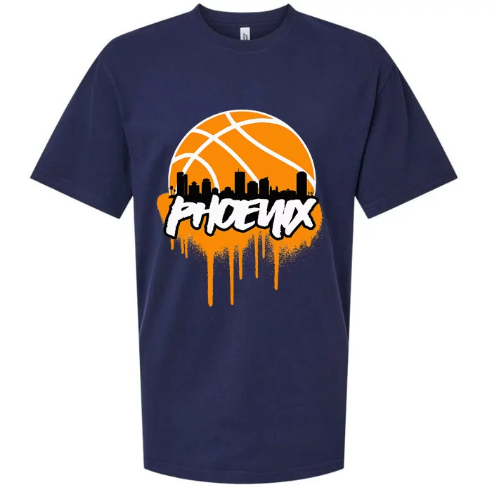 Phx Basketball Sueded Cloud Jersey T-Shirt