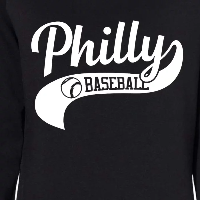 Philly Baseball Player Womens California Wash Sweatshirt