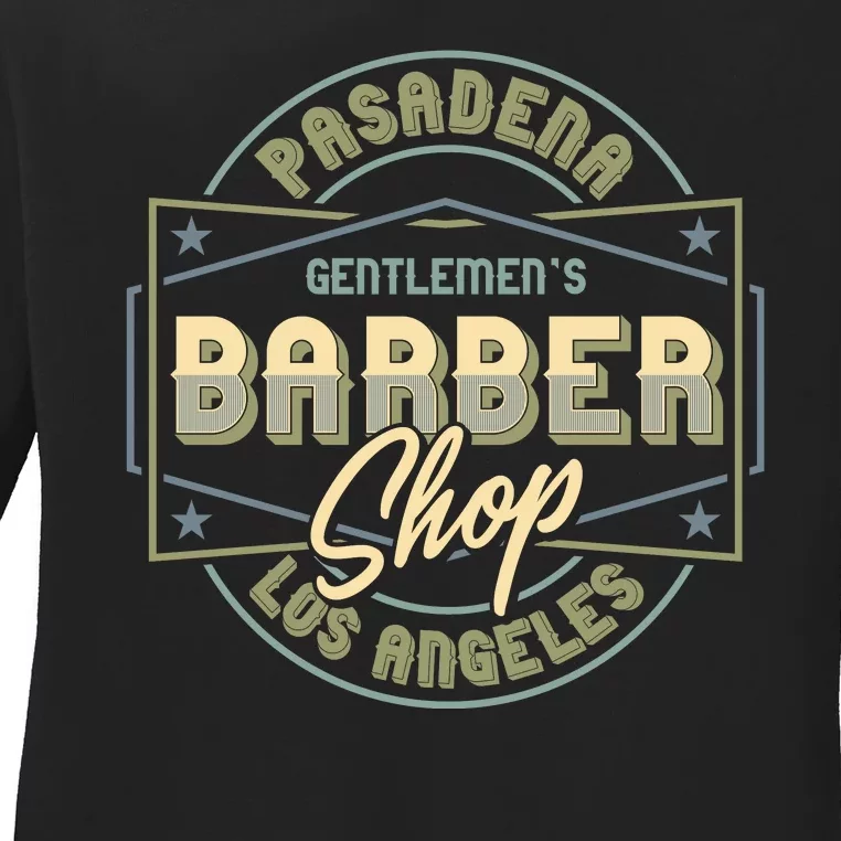 Pasadena Barbershop Ladies Long Sleeve Shirt