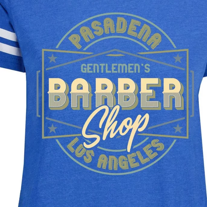 Pasadena Barbershop Enza Ladies Jersey Football T-Shirt