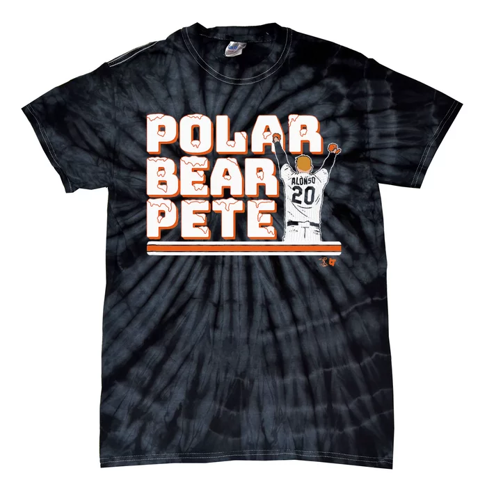 Polar Bear Pete New York Baseball Tie-Dye T-Shirt