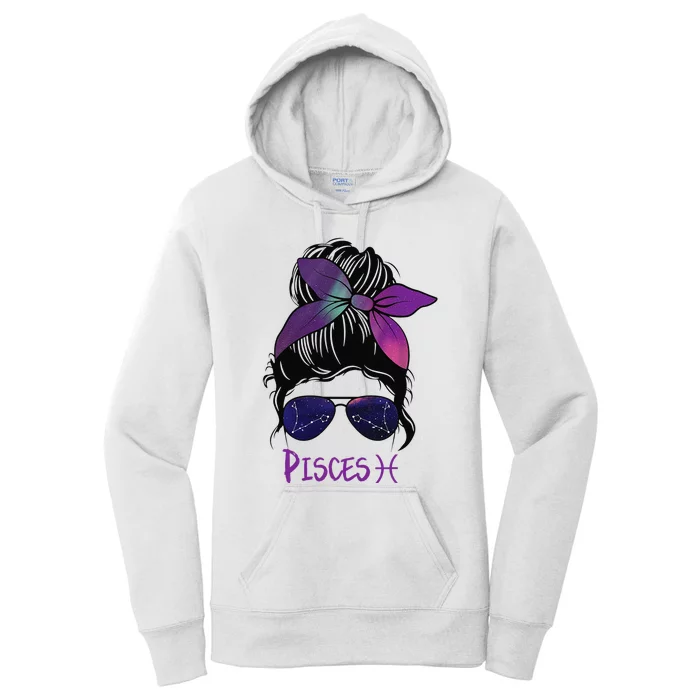 Pisces Birthday Pisces woman Zodiac Constellation Women's Pullover Hoodie