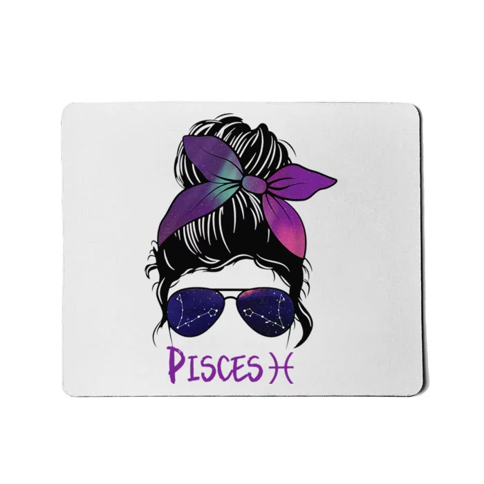 Pisces Birthday Pisces woman Zodiac Constellation Mousepad