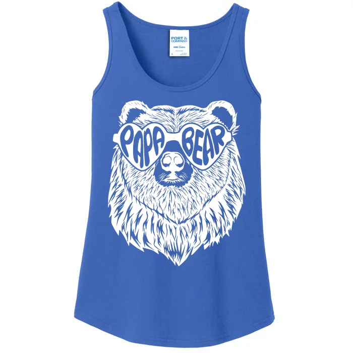 Papa Bear Ladies Essential Tank