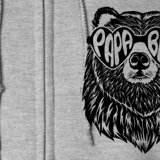 Papa Bear Full Zip Hoodie