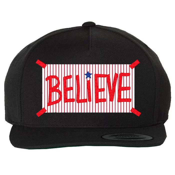 Philly Believe Wool Snapback Cap