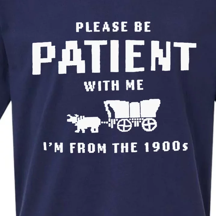 Please Be Patient With Me IM From The 1900S Sueded Cloud Jersey T-Shirt