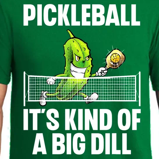 Pickle Ball Player Big Dill Cool Pickleball Gift Pajama Set