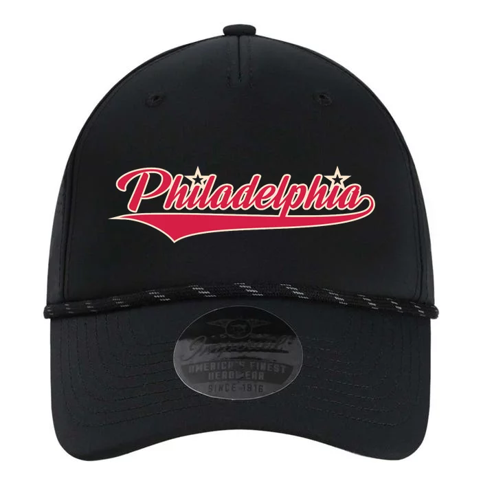 Philadelphia Baseball Philly Retro Red Performance The Dyno Cap