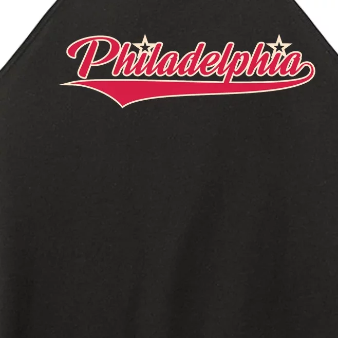 Philadelphia Baseball Philly Retro Red Women’s Perfect Tri Rocker Tank