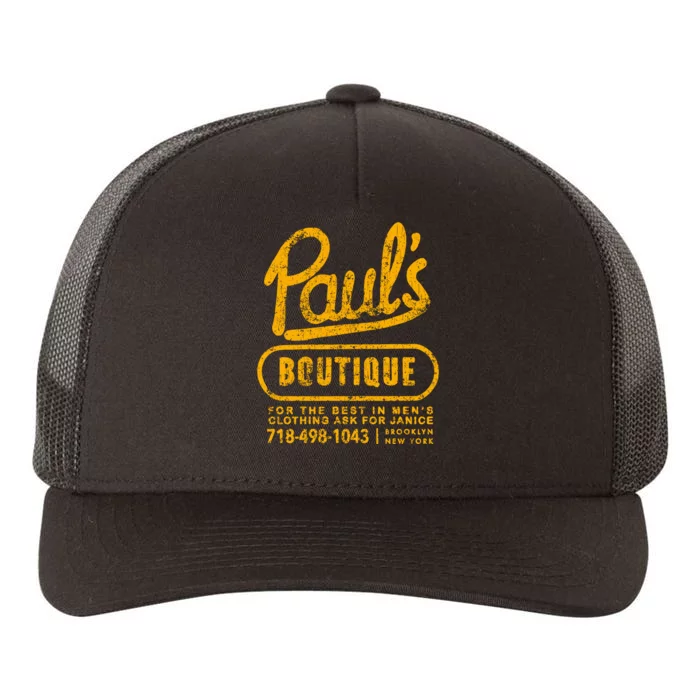 Pauls Boutique Yupoong Adult 5-Panel Trucker Hat