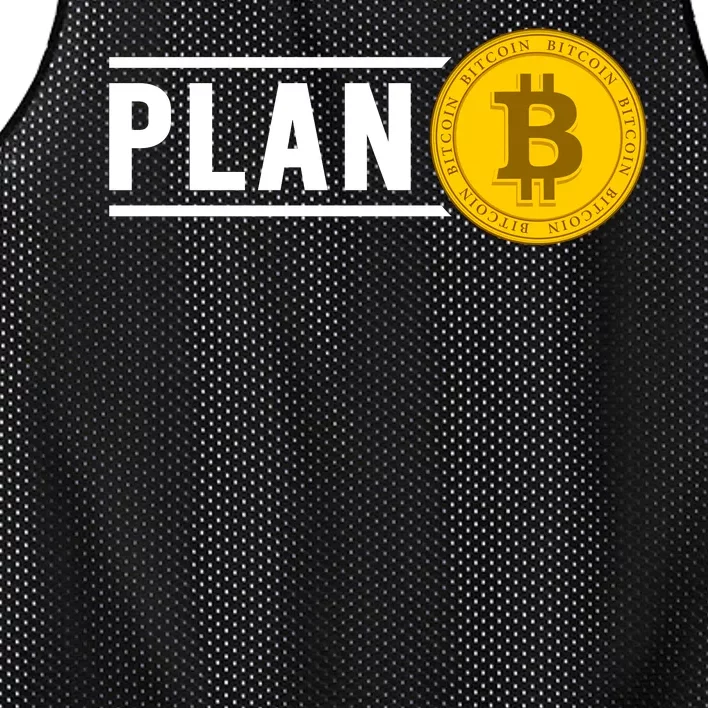 Plan Bitcoin Mesh Reversible Basketball Jersey Tank