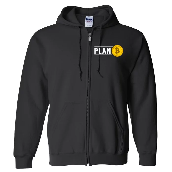 Plan Bitcoin Full Zip Hoodie